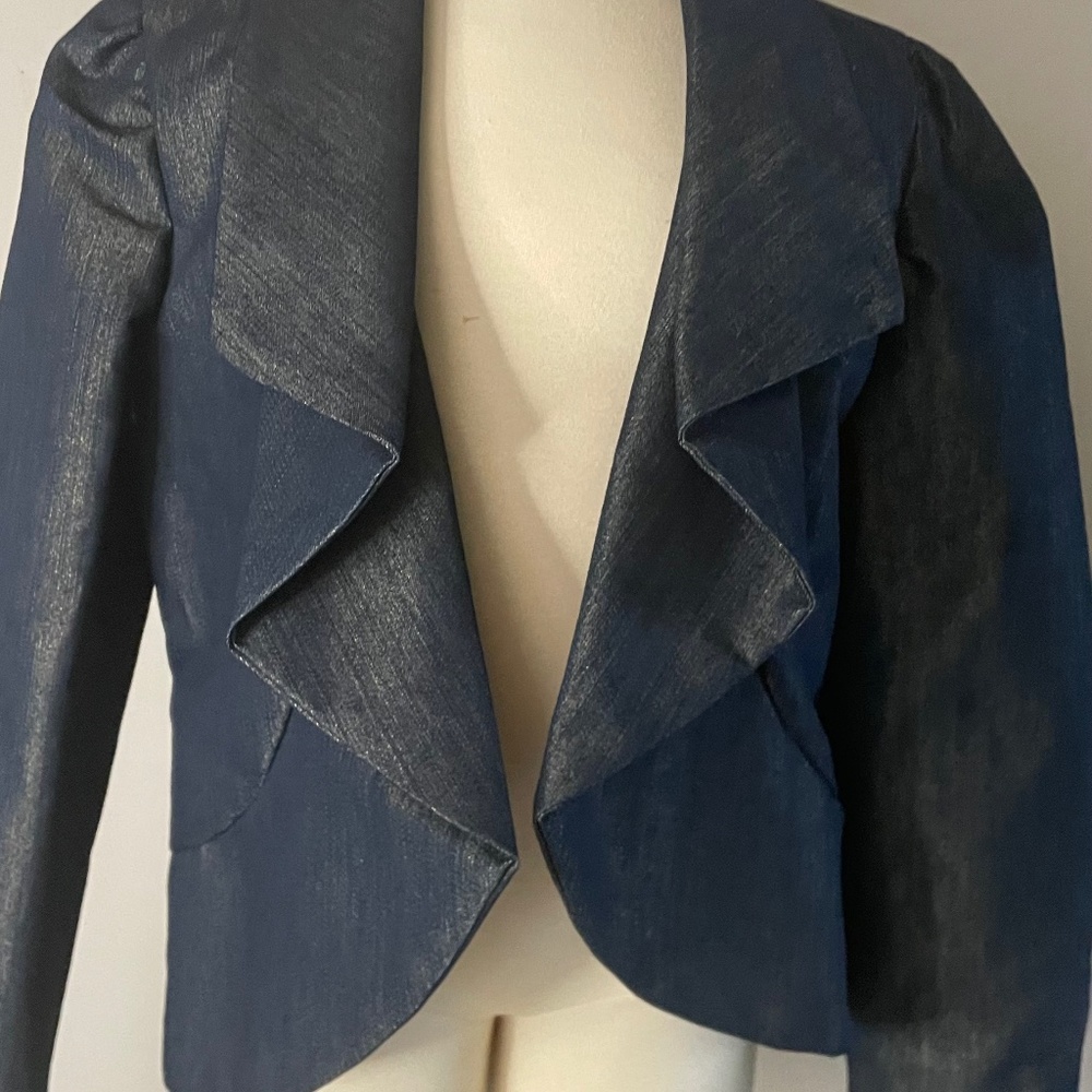 NEW Denim Hand Crafted Blazer for Girls